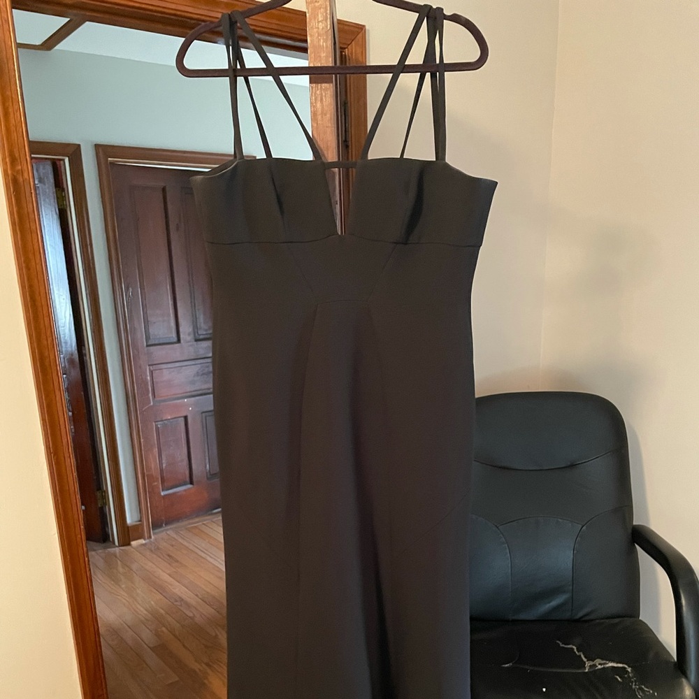 BCBGMAXAZRIA BLACK GOWN
